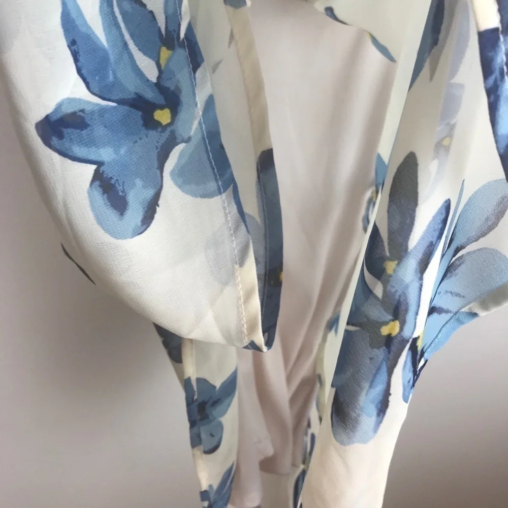 Y2k SIENNA SKY Pleated Floral Dress Size Xs Beachy Resort‎ Vacation Clean Girl